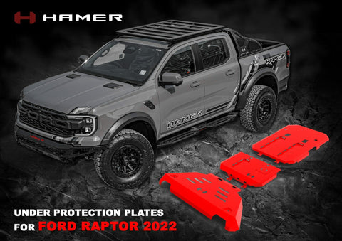 Blindage HAMER 3 parties pour Ford RAPTOR gen2 (2023+)