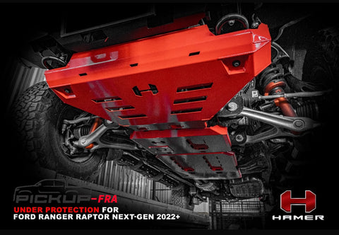 Blindage HAMER 3 parties pour Ford RAPTOR gen2 (2023+)
