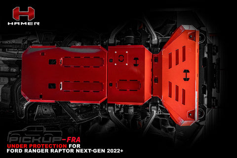 Blindage HAMER 3 parties pour Ford RAPTOR gen2 (2023+)