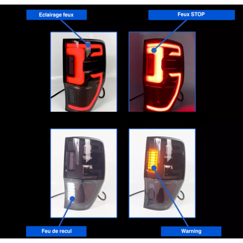 FEUX ARRIÈRE LED DYNAMIQUE