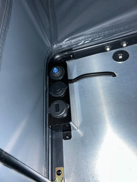 Tente de Toit Porte-Feuille Pickup-FRA - Coque Aluminium pour Ford Ranger
