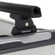 KIT 2 BARRES DE TOIT NOIRE HEAVY DUTY 1500MM AVEC PIEDS RLT600 FORD RANGER WILDTRAK T6/T7/T8 2012-2022