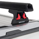 KIT 2 BARRES DE TOIT NOIRE HEAVY DUTY 1500MM AVEC PIEDS RLT600 FORD RANGER WILDTRAK T6/T7/T8 2012-2022