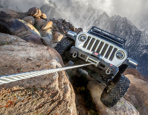 TREUIL WARN VR EVO 12 5.4 TONNES 12V CABLE ACIER