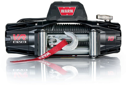 TREUIL WARN VR EVO 10 4.5 TONNES 12V CABLE ACIER